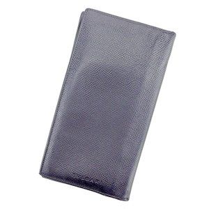 AUTH Bulgari length wallet Classico Black Men's